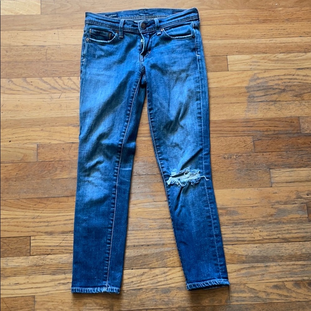 Citizen of Humanity blue denim jeans.